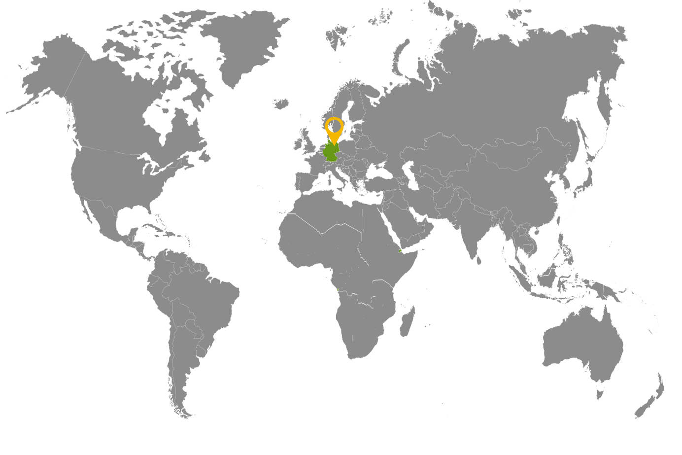 map pin in germany