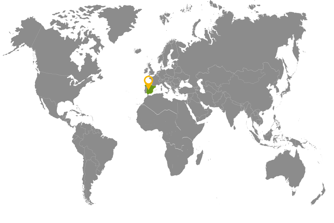 map pin of spain